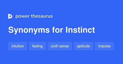 Learn the difference between synonyms and antonyms of instinct with examples and. . Instinct synonym